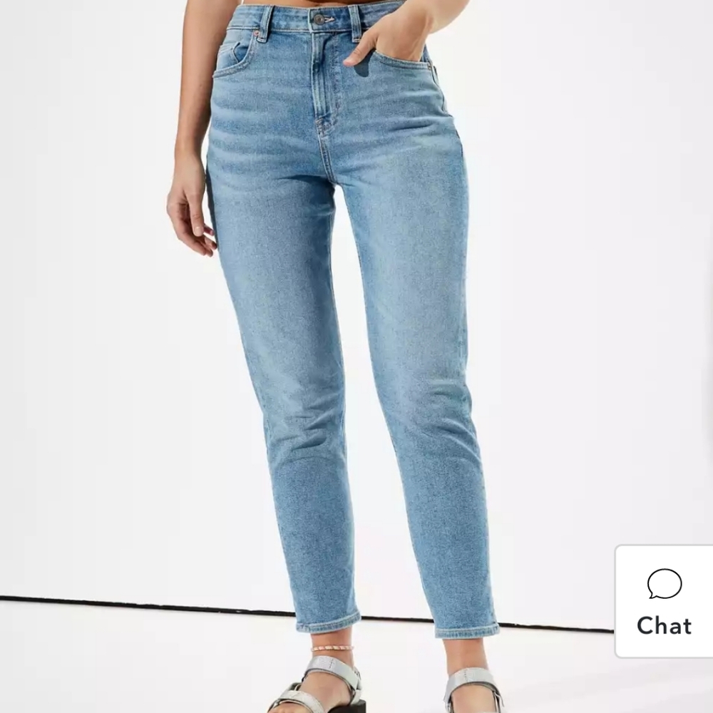 ❤️ AE Stretch Mom Jean 16 33W